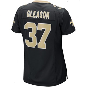 Steve Gleason New Orleans Saints Nike Women's Game Retired Player Jersey - Black