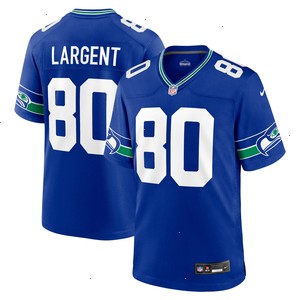 Steve Largent Seattle Seahawks Nike Throwback Retired Player Game Jersey - Royal