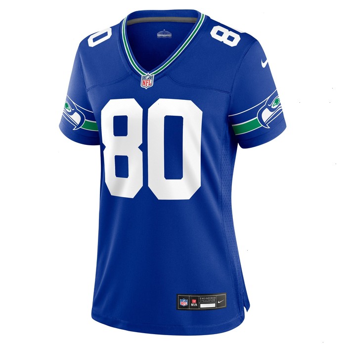 Steve Largent Seattle Seahawks Nike Women's Throwback Retired Player Game Jersey - Royal