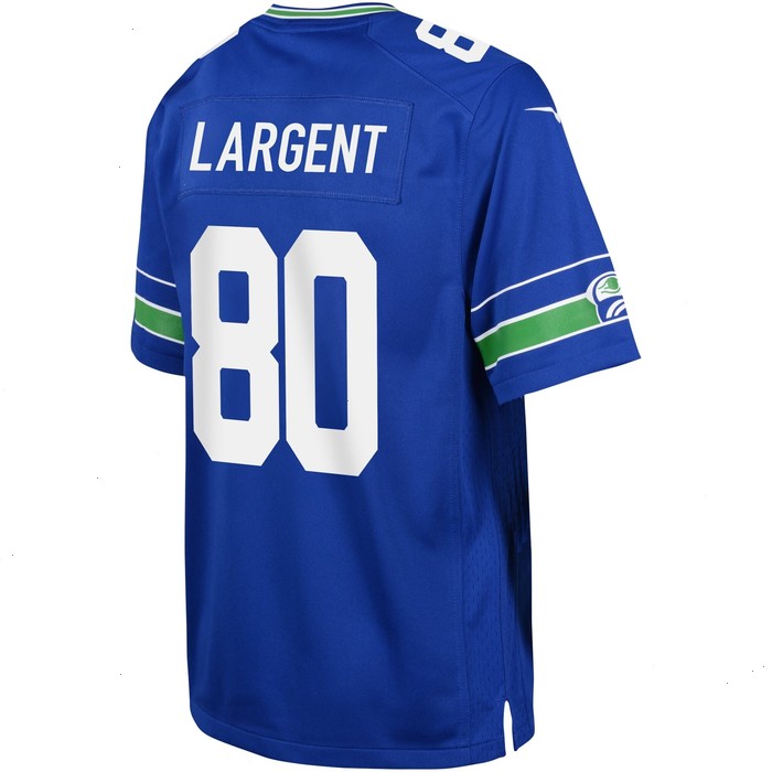 Steve Largent Seattle Seahawks Nike Youth Alternate Retired Player Game Jersey - Royal