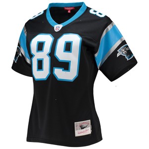 Steve Smith Carolina Panthers Mitchell & Ness Women's Legacy Replica Player Jersey - Black