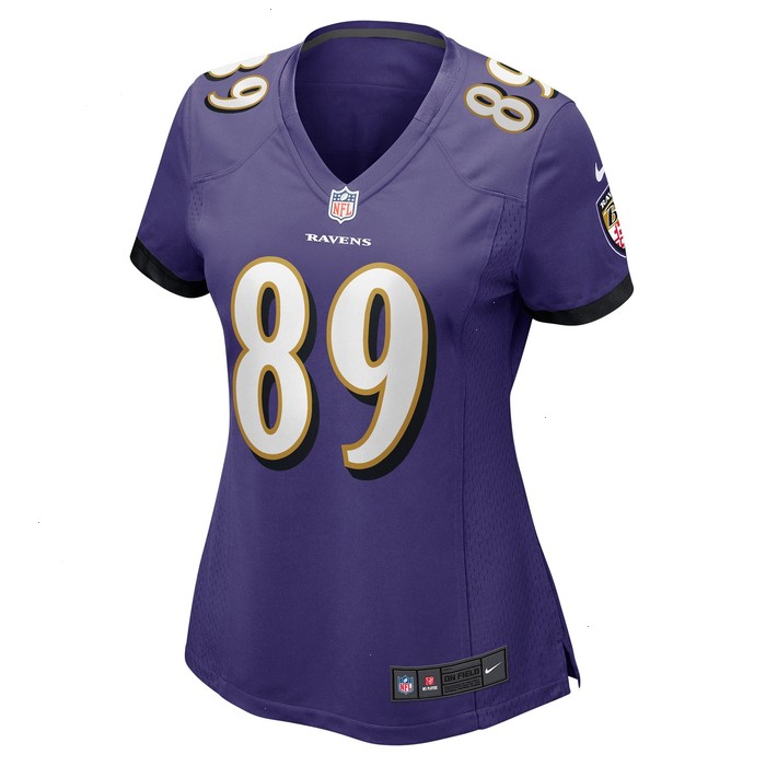 Steve Smith Sr. Baltimore Ravens Nike Women's Retired Player Game Jersey - Purple