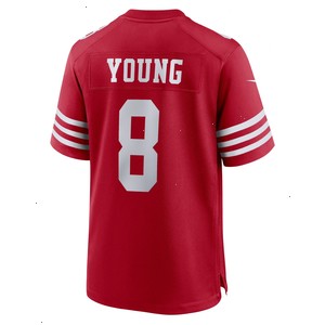 Steve Young San Francisco 49ers Nike Retired Player Game Jersey - Scarlet