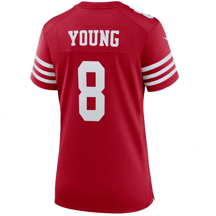 Steve Young San Francisco 49ers Nike Women's Retired Player Game Jersey - Scarlet