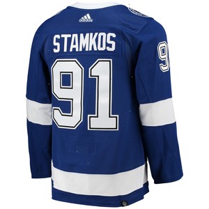 Steven Stamkos Tampa Bay Lightning adidas Home Primegreen Authentic Pro Player Jersey - Blue