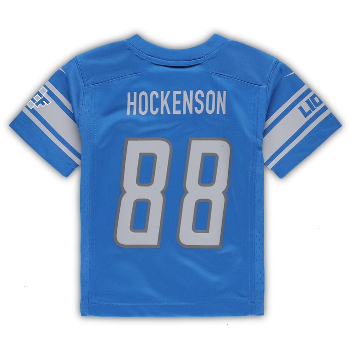 T.J. Hockenson Detroit Lions Nike Toddler Game Jersey - Blue