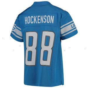 T.J. Hockenson Detroit Lions Nike Youth Game Jersey - Blue