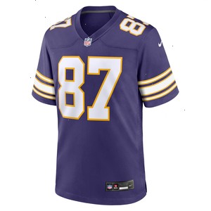 T.J. Hockenson Minnesota Vikings Nike Classic Player Game Jersey - Purple