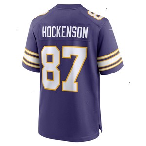 T.J. Hockenson Minnesota Vikings Nike Classic Player Game Jersey - Purple