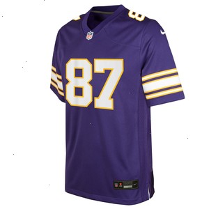 T.J. Hockenson Minnesota Vikings Nike Youth Game Jersey - Purple V1