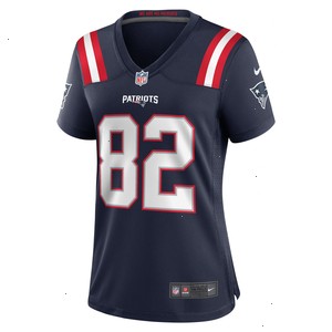 T.J. Luther New England Patriots Nike Women's Team Game Jersey - Navy