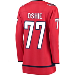 TJ Oshie Washington Capitals Fanatics Branded Women's 2019/20 Breakaway Player Jersey - Red