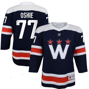 TJ Oshie Washington Capitals Youth 2020/21 Alternate Replica Player Jersey - Navy