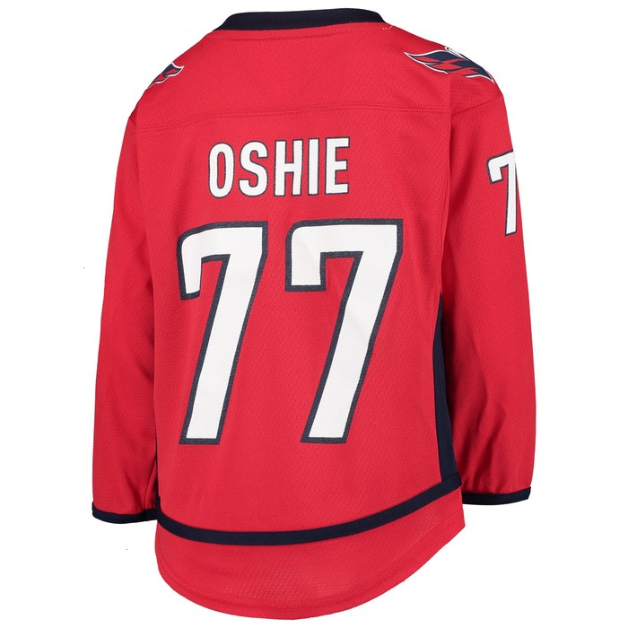 TJ Oshie Washington Capitals Youth Home Player Replica Jersey - Red