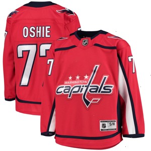 TJ Oshie Washington Capitals Youth Home Premier Jersey - Red