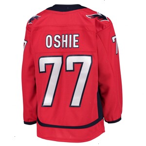 TJ Oshie Washington Capitals Youth Home Premier Jersey - Red