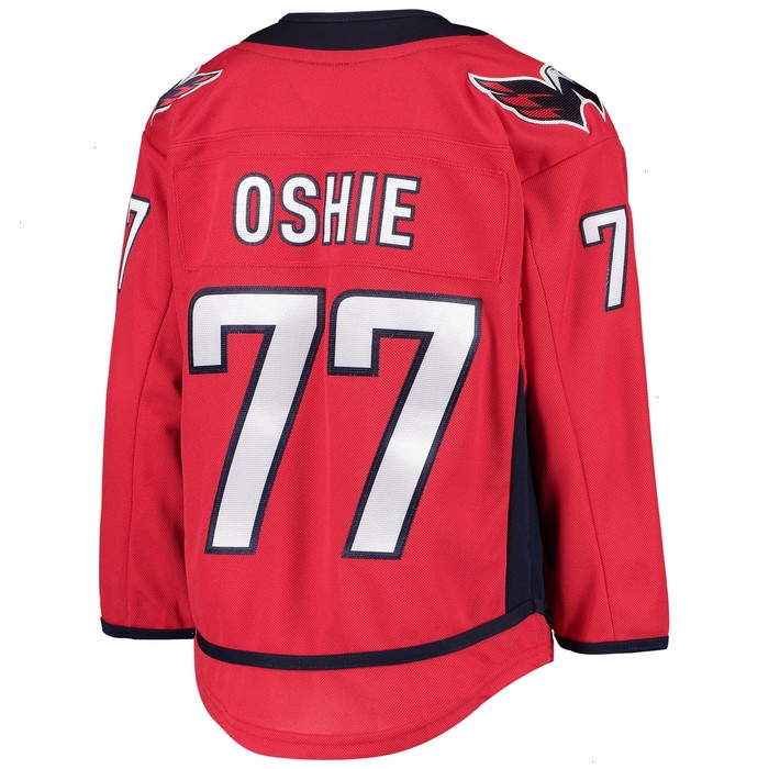 TJ Oshie Washington Capitals Youth Home Premier Player Jersey - Red