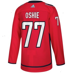 TJ Oshie Washington Capitals adidas Authentic Player Jersey - Red