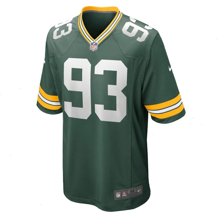 T.J. Slaton Green Bay Packers Nike Game Jersey - Green