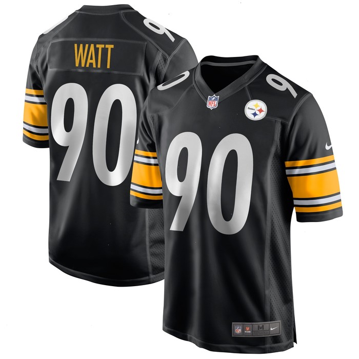 T.J. Watt Pittsburgh Steelers Nike Game Jersey - Black