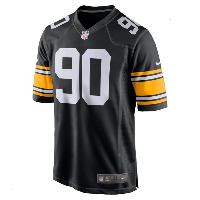 T.J. Watt Pittsburgh Steelers Nike Youth Game Jersey - Black V1