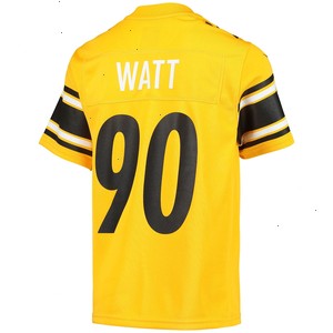 T.J. Watt Pittsburgh Steelers Nike Youth Inverted Team Game Jersey - Gold