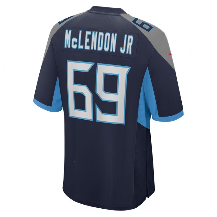 TK McLendon Tennessee Titans Nike Team Game Jersey - Navy