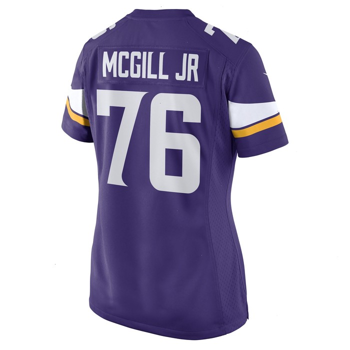 T.Y. McGill Jr. Minnesota Vikings Nike Women's Game Player Jersey - Purple