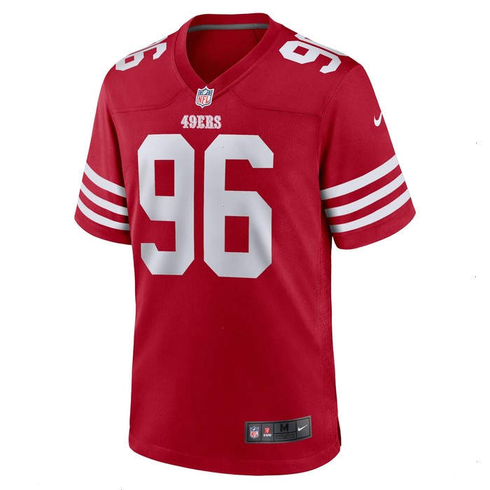 T.Y. McGill San Francisco 49ers Nike Home Game Player Jersey - Scarlet