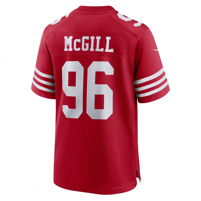 T.Y. McGill San Francisco 49ers Nike Home Game Player Jersey - Scarlet