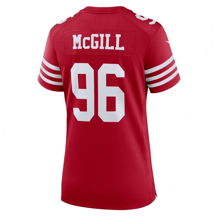 T.Y. McGill San Francisco 49ers Nike Women's Home Game Player Jersey - Scarlet