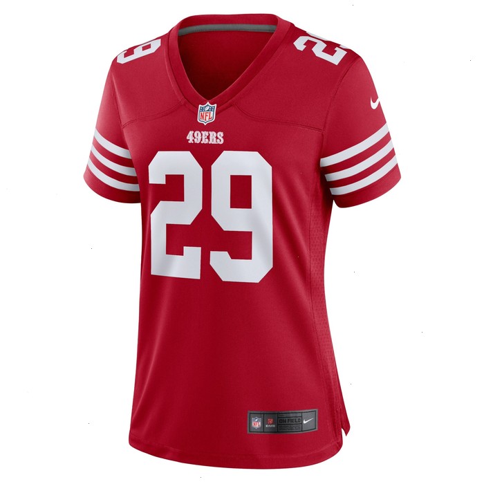 Talanoa Hufanga San Francisco 49ers Nike Women's Game Player Jersey - Scarlet