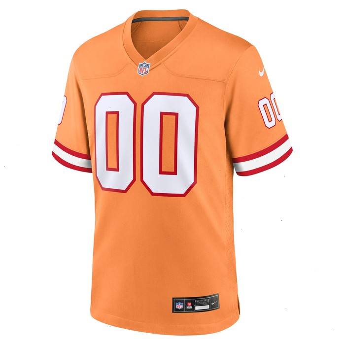 Tampa Bay Buccaneers Nike Custom Throwback Game Jersey - Orange