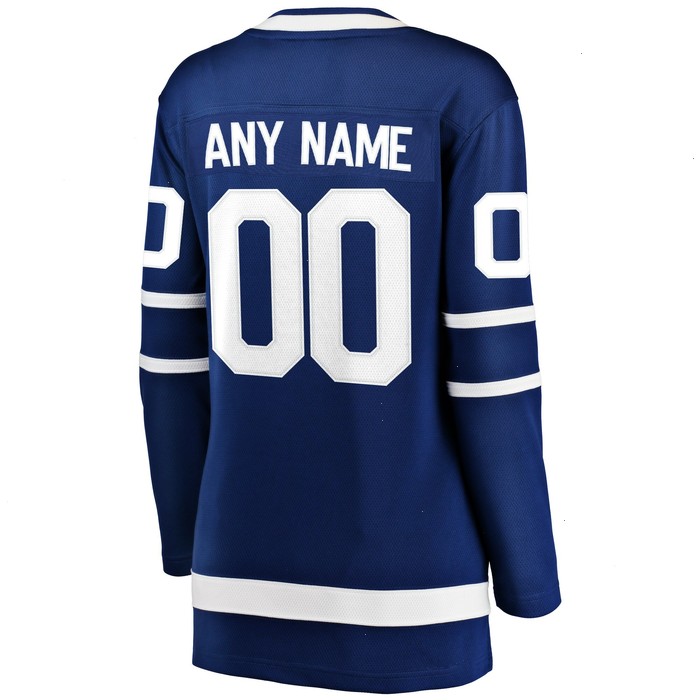 Tampa Bay Lightning Fanatics Branded Women's Home Breakaway Custom Jersey - Blue