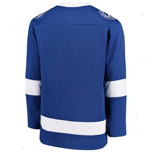 Tampa Bay Lightning Fanatics Branded Youth Home Replica Blank Jersey - Blue