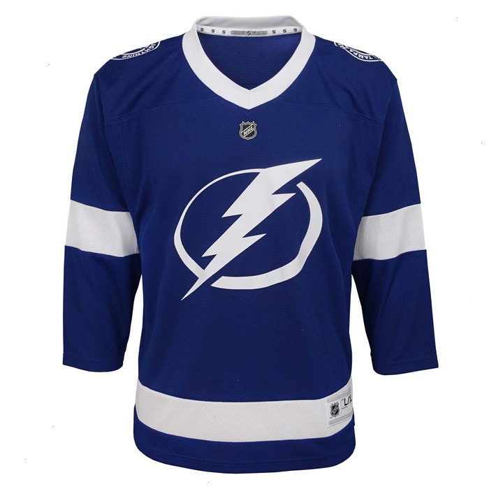 Tampa Bay Lightning Infant Home Replica Blank Jersey - Blue