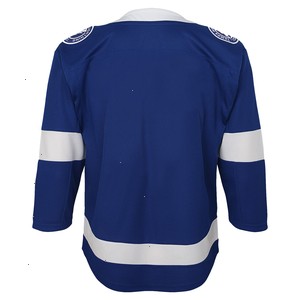 Tampa Bay Lightning Youth Home Blank Premier Jersey - Blue