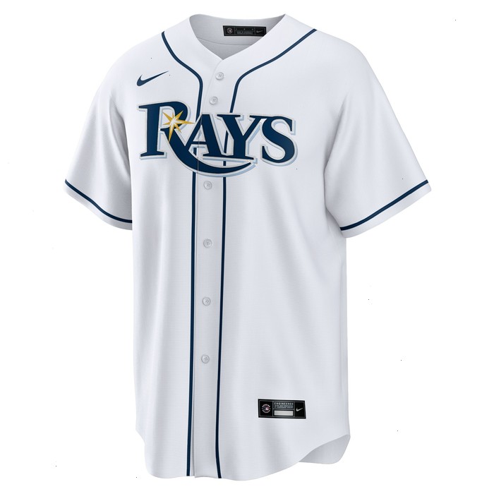 Tampa Bay Rays Nike Home Replica Team Jersey - White