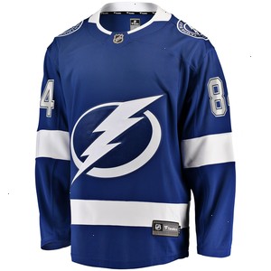 Tanner Jeannot Tampa Bay Lightning Fanatics Branded Home Breakaway Jersey - Blue