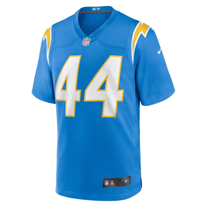 Tanner Muse Los Angeles Chargers Nike Team Game Jersey - Powder Blue