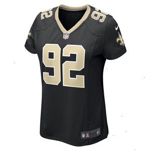 Tanoh Kpassagnon New Orleans Saints Nike Women's Game Player Jersey - Black