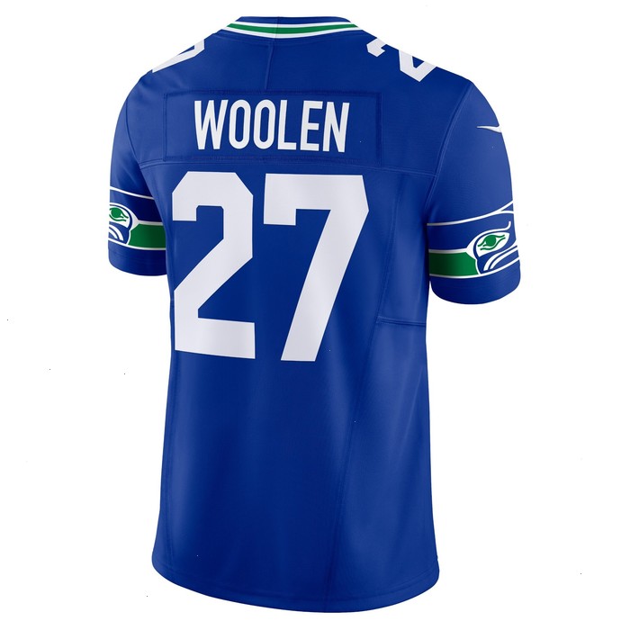 Tariq Woolen Seattle Seahawks Nike Vapor F.U.S.E. Limited Jersey - Royal