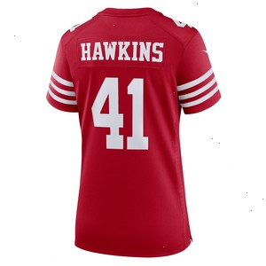 Tayler Hawkins San Francisco 49ers Nike Women's Game Player Jersey - Scarlet