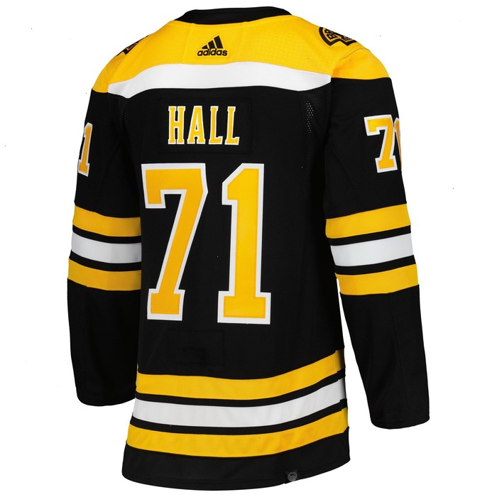 Taylor Hall Boston Bruins adidas Home Primegreen Authentic Pro Player Jersey - Black