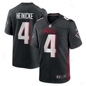 Taylor Heinicke Atlanta Falcons Nike Game Player Jersey - Black