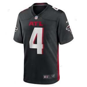 Taylor Heinicke Atlanta Falcons Nike Game Player Jersey - Black