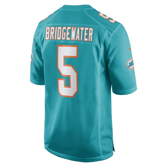 Teddy Bridgewater Miami Dolphins Nike Game Jersey - Aqua