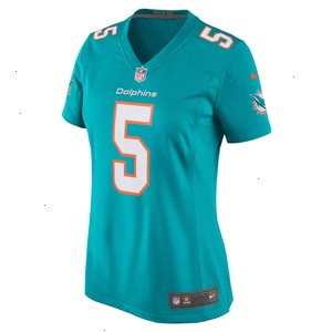 Teddy Bridgewater Miami Dolphins Nike Women's Game Jersey - Aqua