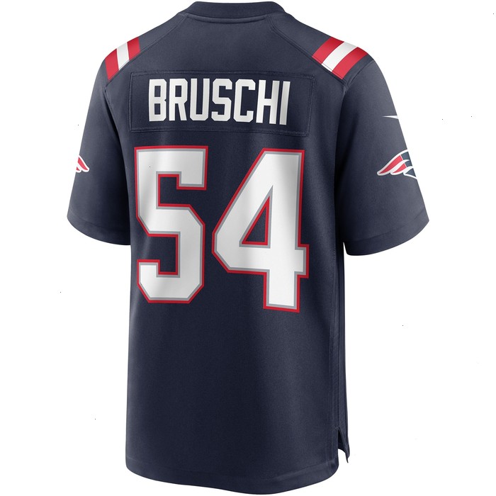 Tedy Bruschi New England Patriots Nike Game Retired Player Jersey - Navy