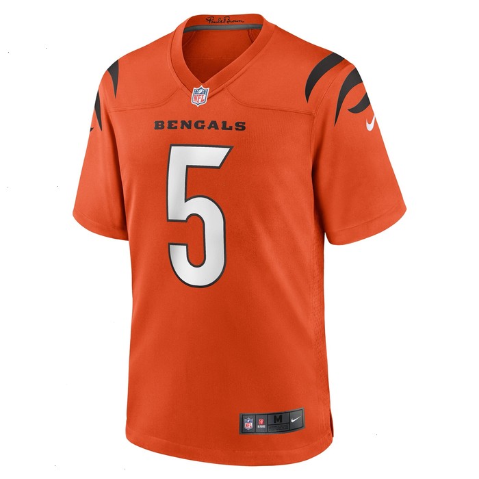 Tee Higgins Cincinnati Bengals Nike Alternate Game Player Jersey - Orange